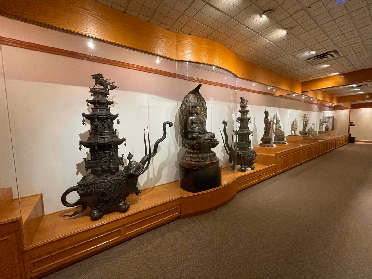 Museum Hall display cases