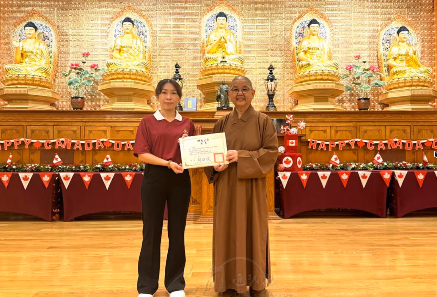 Fo Guang University Students Complete Summer Internship at Fo Guang Shan Toronto
